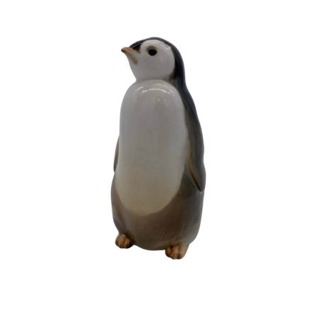 Pingvines porcelán NIP, szobor