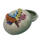 Romantikus virágos ékszertartó/bonbonier 