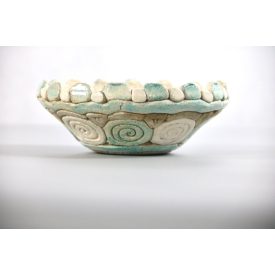 Pure türkiz kerámia tál