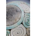 Pure türkiz kerámia tál