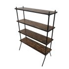 Mid-century egyedi könyvespolc 