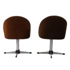 Retro bársony forgószék páros