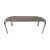 Mid-century chrome shaped coffee table