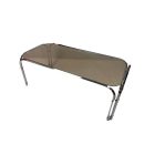 Mid-century chrome shaped coffee table
