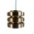 VEB Metalldrucker Halle - metal ceiling lamp