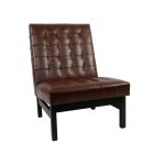 Socialist leather "boss" armchair