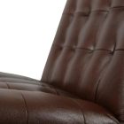Socialist leather "boss" armchair