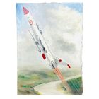 Socialist 1966 astronaut oil painting