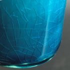 West Germany türkiz kerámia váza – W. Goebel, 1970-es évek