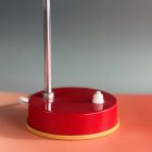 Red Szarvasi Space Age Desk Lamp, 1970s
