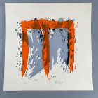 Holland absztrakt grafika –Adriaan Nette (94/300), 1985