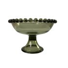 Retro üveg gyümölcsös tál/kínáló