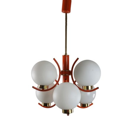 Szarvasi Szputnyik Space Age Ceiling Lamp - orange, gold - 
