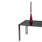 Nord Steel pink gyertyatartó 