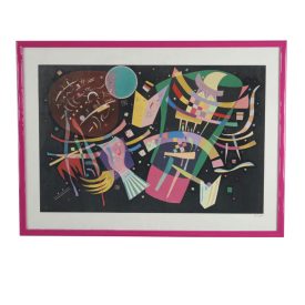 Wassily Kandinsky - Composition X. 1939 -es alkotásának Milánói 547/1000 printje