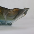 Murano olive green-gold "fantasy" bowl