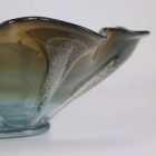 Murano olive green-gold "fantasy" bowl