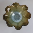 Murano olive green-gold "fantasy" bowl
