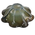 Murano olive green-gold "fantasy" bowl