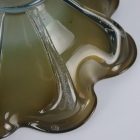 Murano olive green-gold "fantasy" bowl