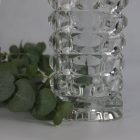 Luminarc Windsor geometric glass vase from the 70s