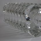 Luminarc Windsor geometric glass vase from the 70s