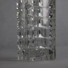 Luminarc Windsor geometric glass vase from the 70s