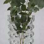 Luminarc Windsor geometric glass vase from the 70s