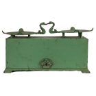 Swan-headed iron mint green 5 kg scale by Pataki & Farkas