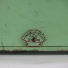 Swan-headed iron mint green 5 kg scale by Pataki & Farkas