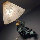 Carli Bauer goldfish table lamp - Gmundner Keramik - Rarity-