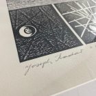 Joseph Kádár: Espacegraphique 1984 Szitanyomat