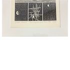 Joseph Kádár: Espacegraphique 1984 Szitanyomat