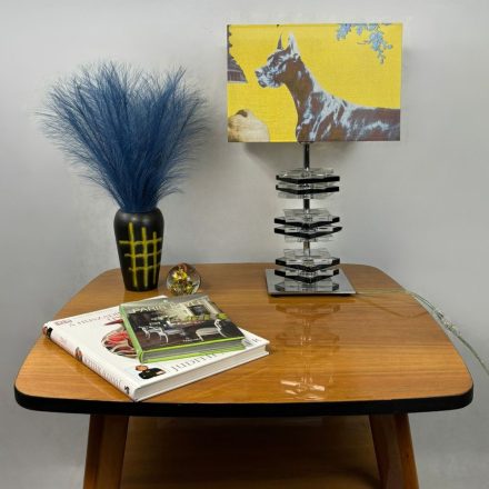  Spanish glass lamp with Klements shade