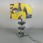  Spanish glass lamp with Klements shade