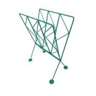 Retro vas geometrikus újságtartó