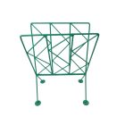 Retro vas geometrikus újságtartó