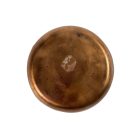 Colorful fire-enamelled copper plate