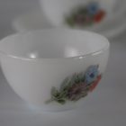  Arcopal French vintage romantic glass coffee set