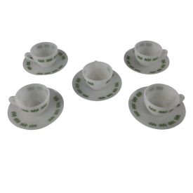 Termo Rey Brazilian vintage glass coffee set