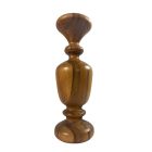 Mid-century wooden candle holder