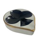 Karolina - Treff kártyás porcelán tálka - 60-as évek