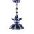 Vintage faience chandelier