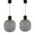 Pair of vintage ceiling lamps
