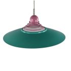 Massive Belgium pop art pink and turquoise spring Ceiling Lamp