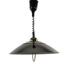 Massive Belgium rugós krómacél mennyezeti lámpa