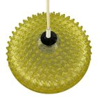 Space Age sárga akrill mennyezeti lámpa