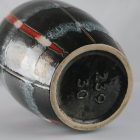 Nagyméretű absztrakt padlóváza a 70-es évekből