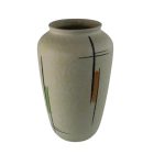 Mid-century hand painted vase - Bay ceramic-