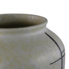 Mid-century váza kézzel festett mintával - Bay Keramik-